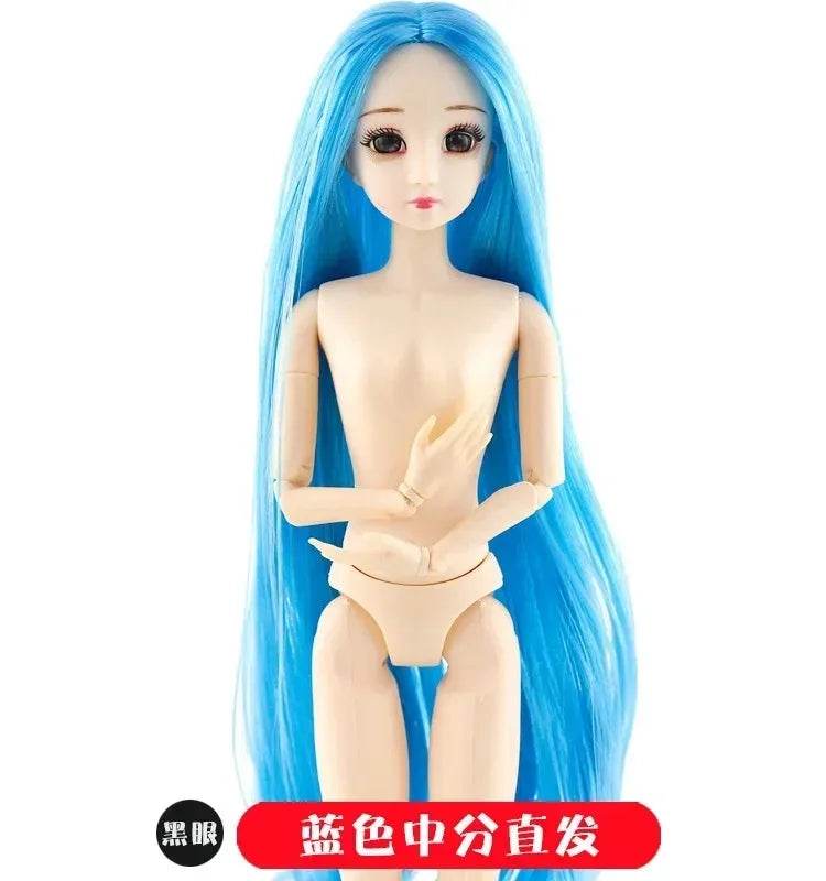 30cm Doll Toys for Girls 1/6 BJD Dolls with 3D Eyes - ToylandEU