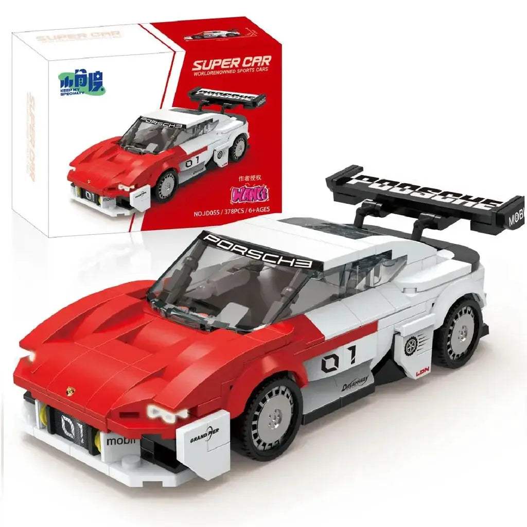 11 Types Speed Champions Car Hypercar Building Blocks MOC Construction Bricks Famous Sport Vehicle Toys Gift For Children Kids - ToylandEU