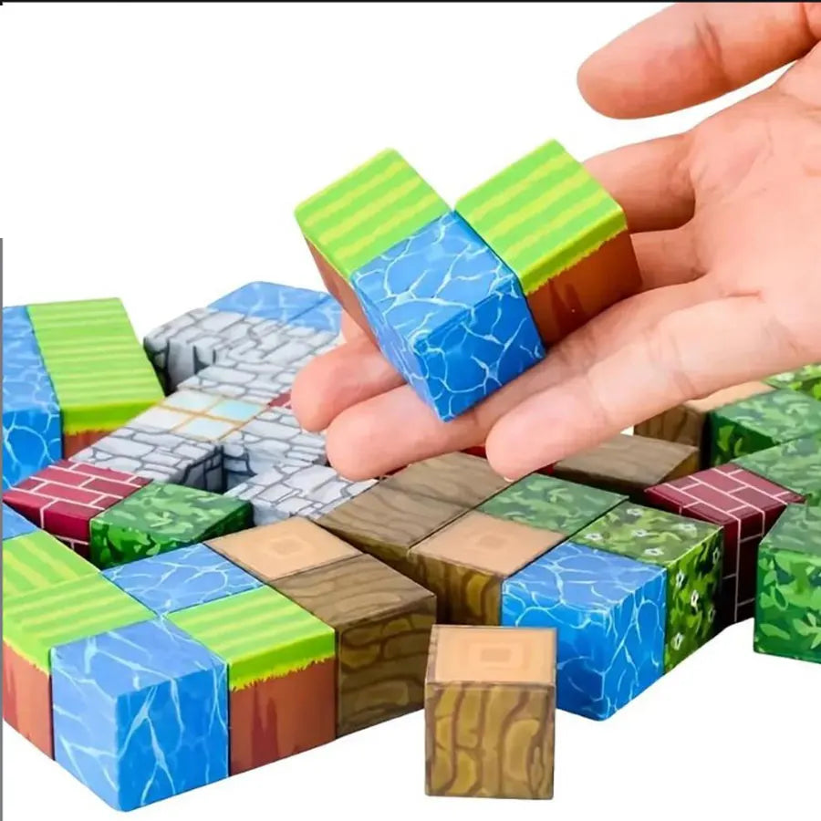 Magnetic Building Blocks | Montessori STEM | Educational Toys | Micro And Large