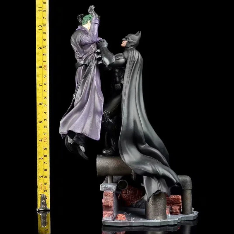 Batman Action Figure With Joker Battle Statue Premium Collectible