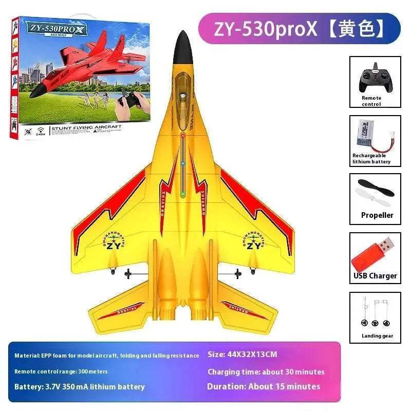 New ZY-740 RC Plane Wing Span 440mm Entry-Level Aircraft Toy - ToylandEU