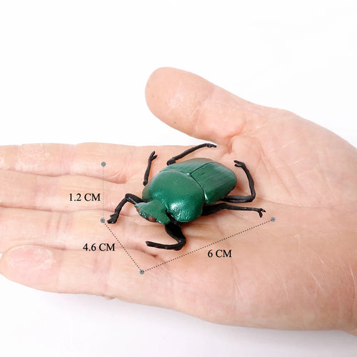 Realistic Insect Animals Figurines Set of Dung Beetle, Maratus Volans, Scorpion, Mantis ToylandEU.com Toyland EU