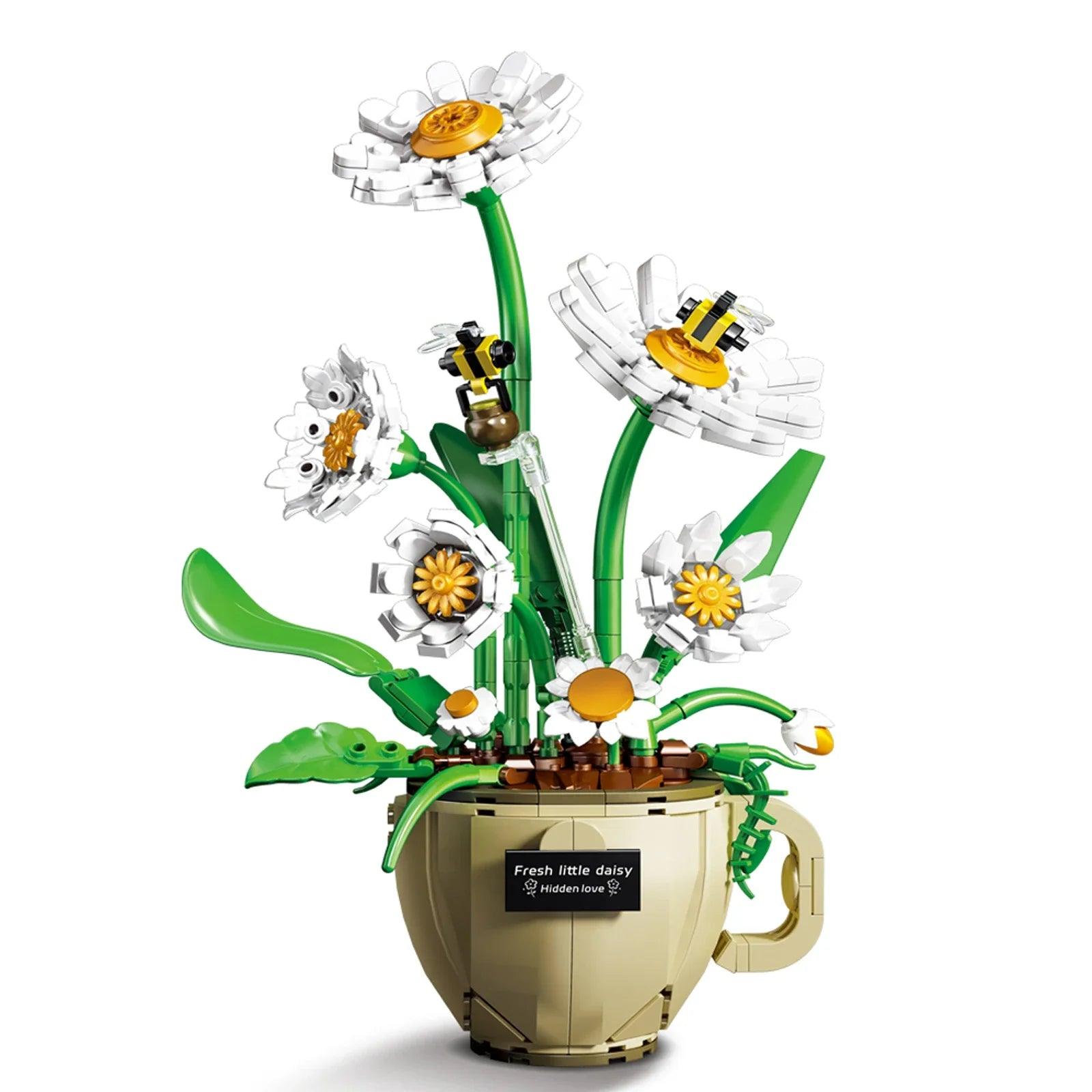 Flower Model Bricks | Lego Compatible | Toylandeu™