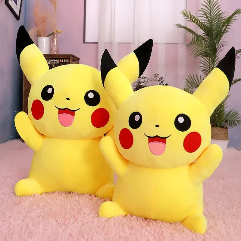 80cm Big Size Pokemon Pikachu Plush Doll Plushies Anime Cute Stuffed - ToylandEU