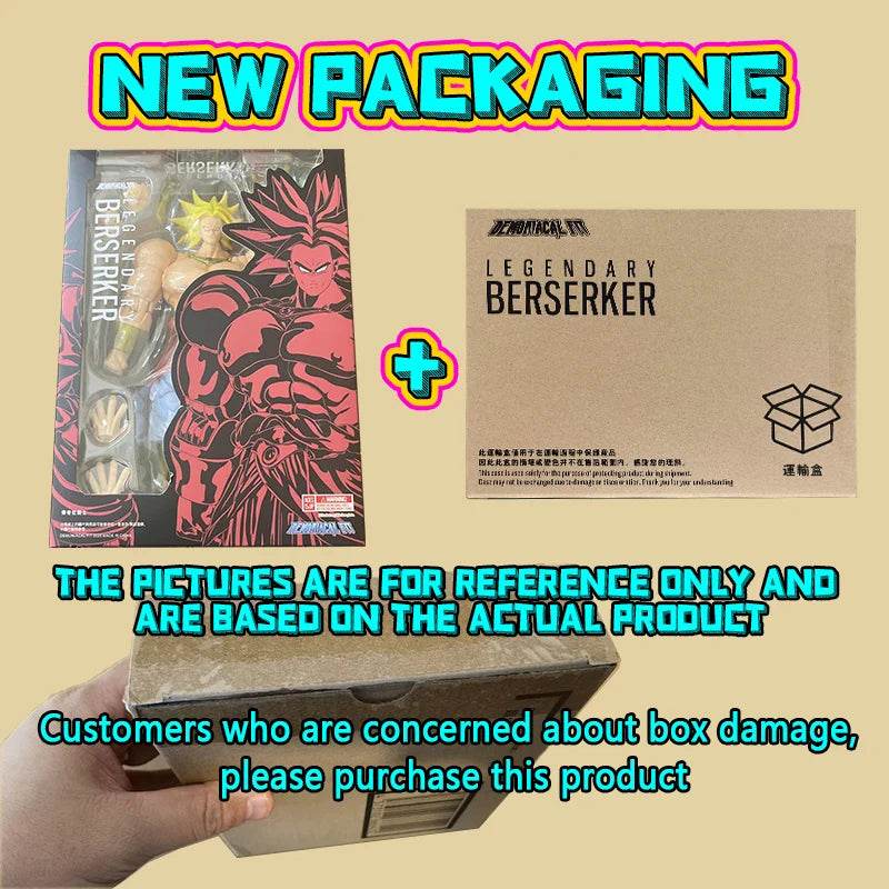 In Stock Demoniacal Fit Dragon Ball Legendary Berserker Action Figures Broly Figurine Gk Statue Collectible Model - ToylandEU