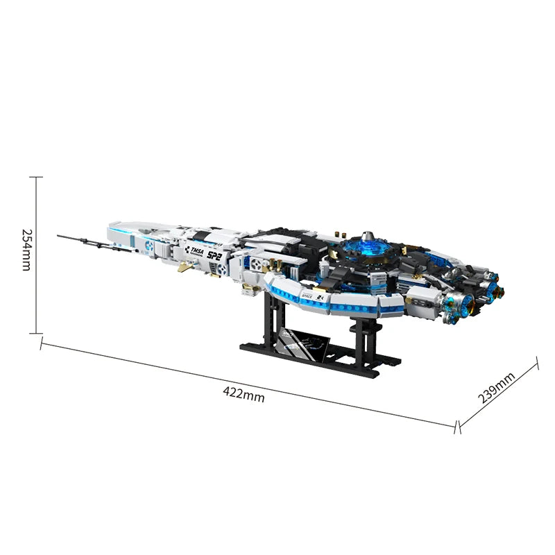 Galaxy Starship Building Block Set | 1400-Piece | Lego Compatible
