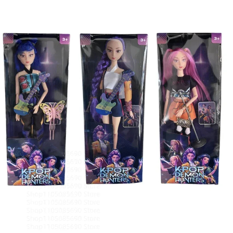 Kpop Anime Figure Action Set Rumi Mira Zoey Collectible - ToylandEU