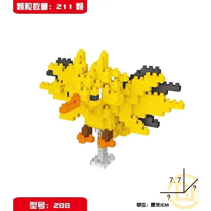 Pokemon Blocks Set Lego Compatible Pikachu Charizard Eevee Mewtwo - ToylandEU