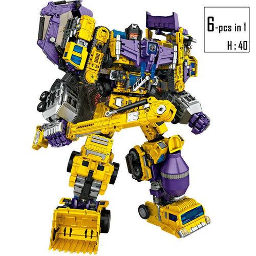 NBK 3349 Devastator 6in1 Combiner Robot Action Toy ToylandEU.com Toyland EU