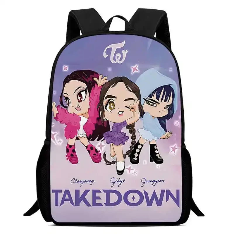 Kids Cartoon Backpack Lightweight Durable School Bag For Girls - ToylandEU