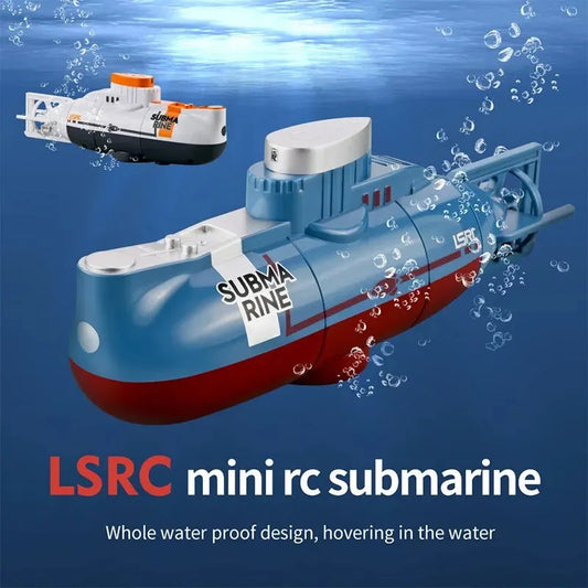 Remote Control Mini RC Submarine: Waterproof Diving Toy Boat - ToylandEU