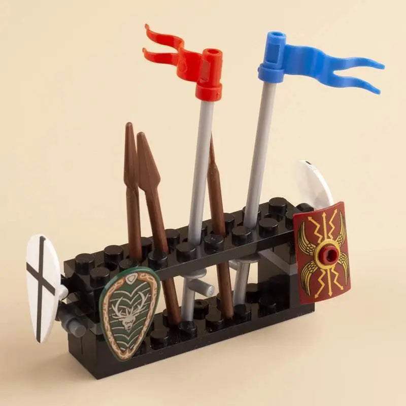 Medieval Castle Siege Weapons Building Blocks Army Knights Toys - ToylandEU