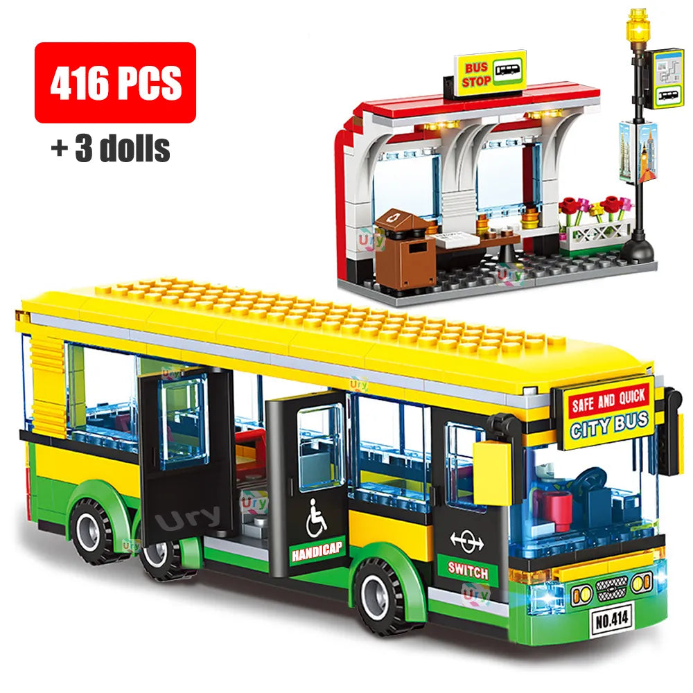 Yellow School Bus for City Passenger Transportation - ToylandEU