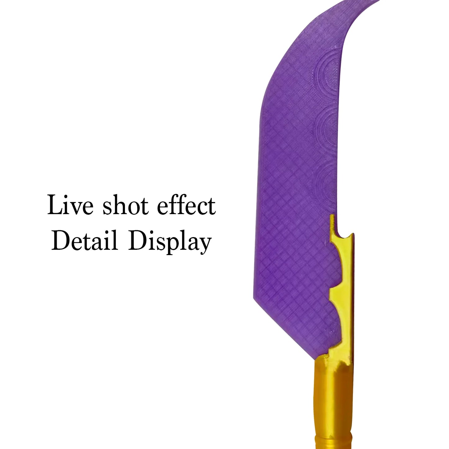 Long Sword Prop | Plastic Fantasy Design | Cosplay Accessory | Adult Size
