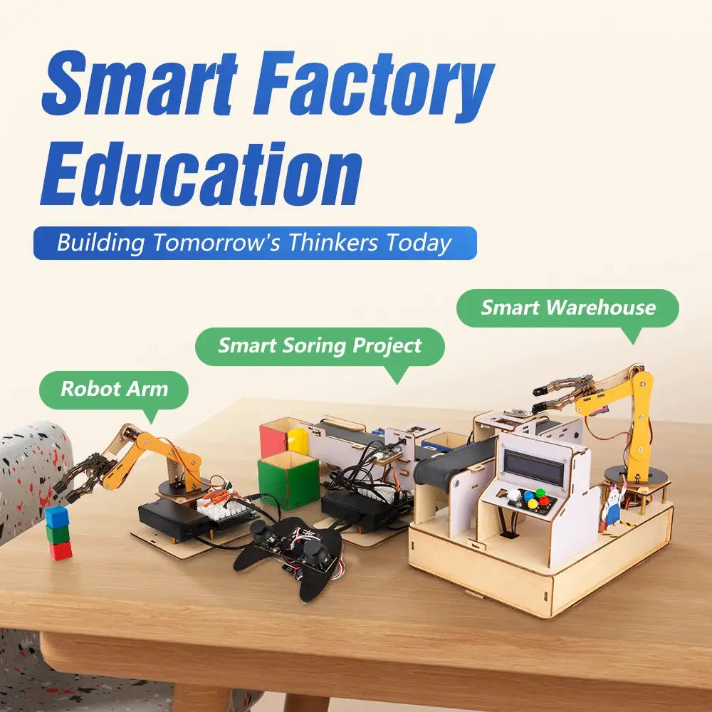 ACEBOTT ESP32 STEM Smart Factory Education Kit School Smart Home Kit Education Solution Series for Arduino - ToylandEU