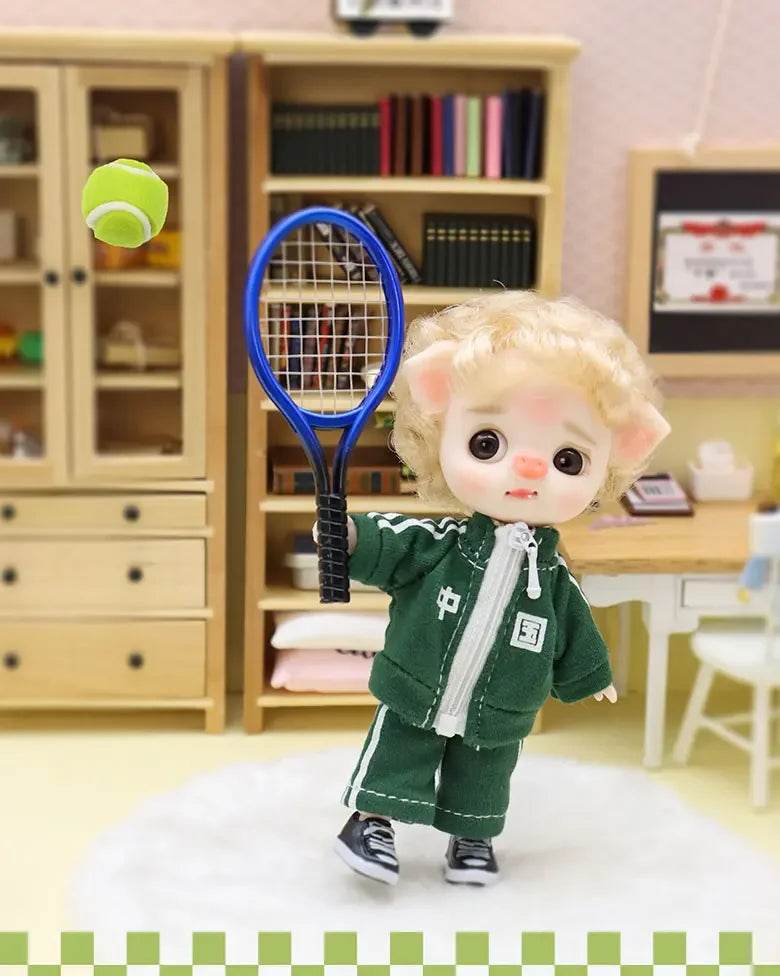 Ob11 Bjd Doll Boy Pig Face Piggy Ball-jointed Mini Doll Gift - ToylandEU