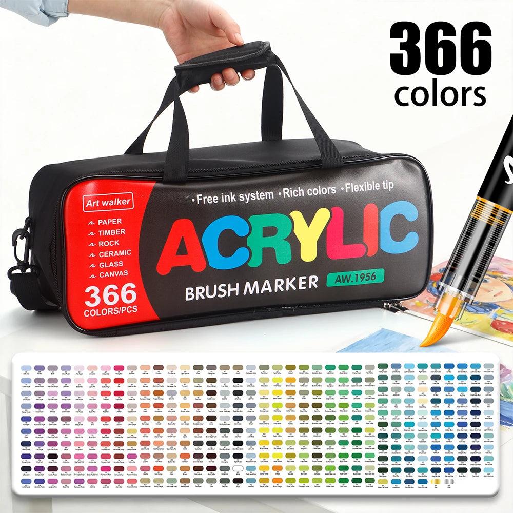 Acrylic Paint Markers | 288 Pcs | Toylandeu™