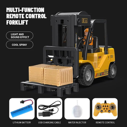 Engineering Forklift Remote Control Crane - 12 Channel 2.4GHz Full Functional Remote Control AliExpress Toyland EU