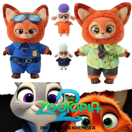 Zootopia Blind Box Vinyl Doll Nick Wilde Judy Hopps Pendant