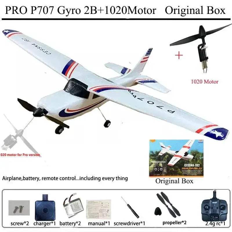 Park10 RC Airplane P707G 2.4G 3D/6G with Gyroscope RTF Plane - ToylandEU