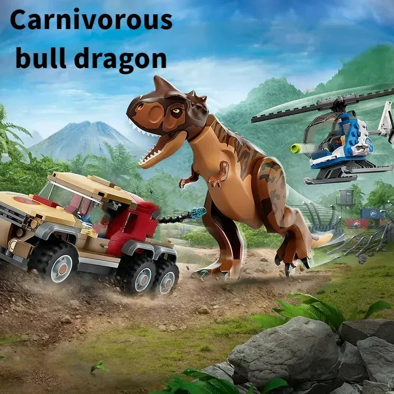 Dinosaur Missions Allosaurus MOC Set For Kids Transport Truck - ToylandEU
