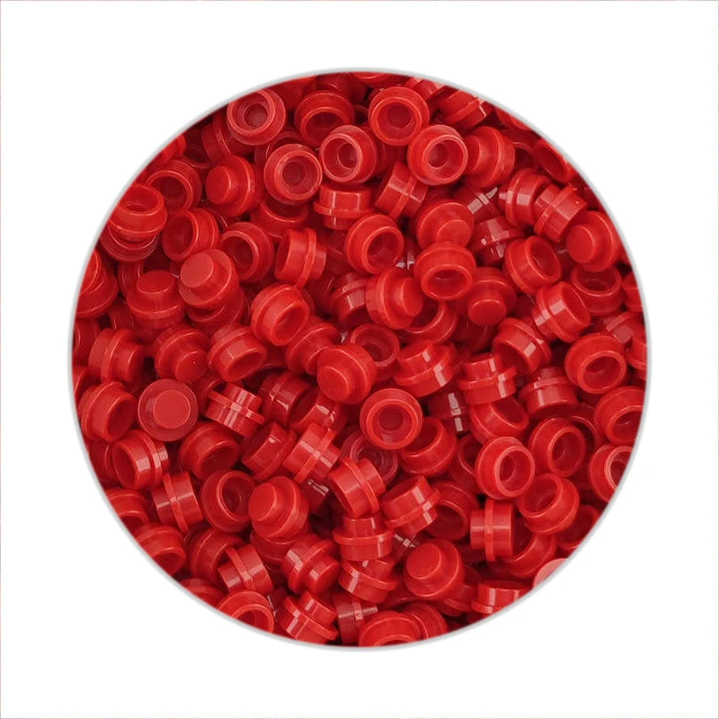 Building Block Plates | 1X1 Round Shape | Lego Compatible | Assorted Pack