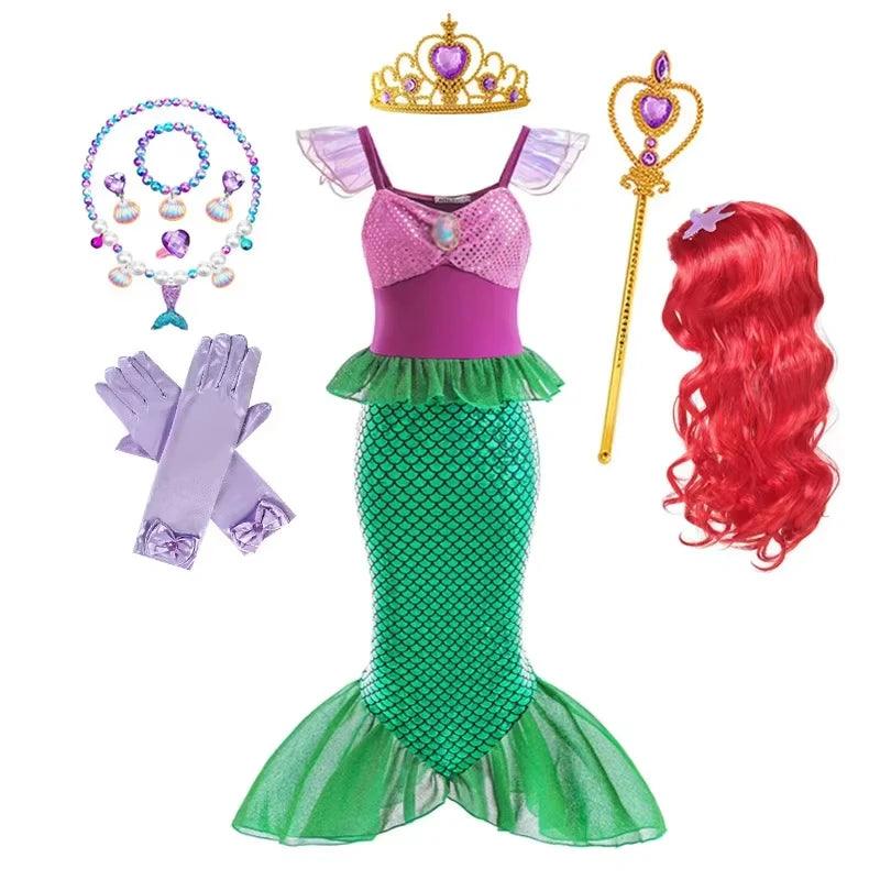 Ariel Princess Dress | Size 4-6 | Toylandeu™
