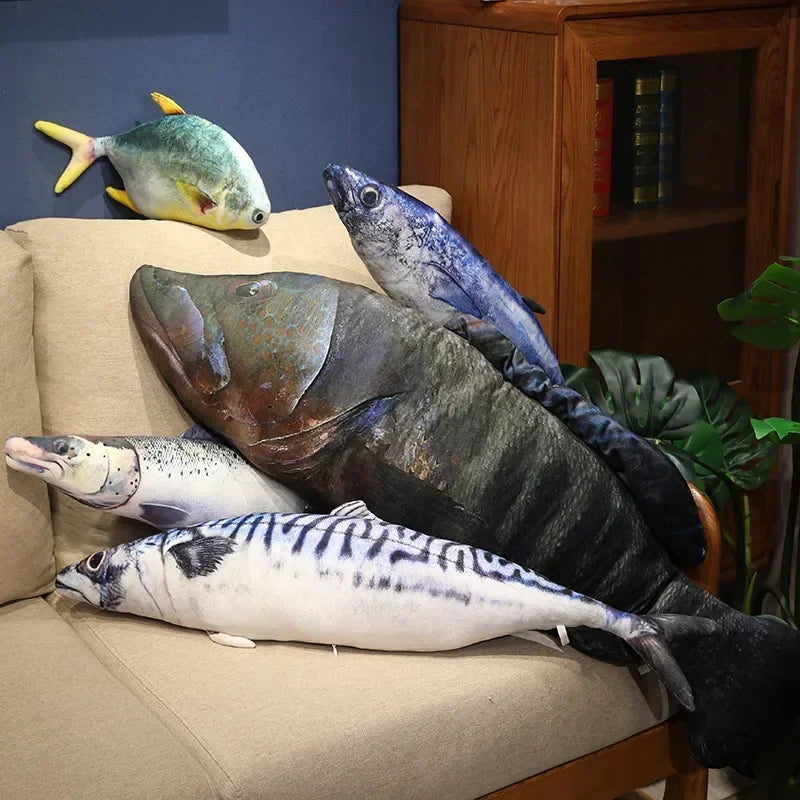Fish Plush Toy | Soft PP Cotton | Toylandeu™