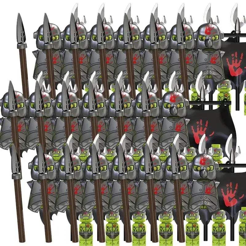 Medieval Knights Lego Compatible Building Blocks Set for Kids - ToylandEU