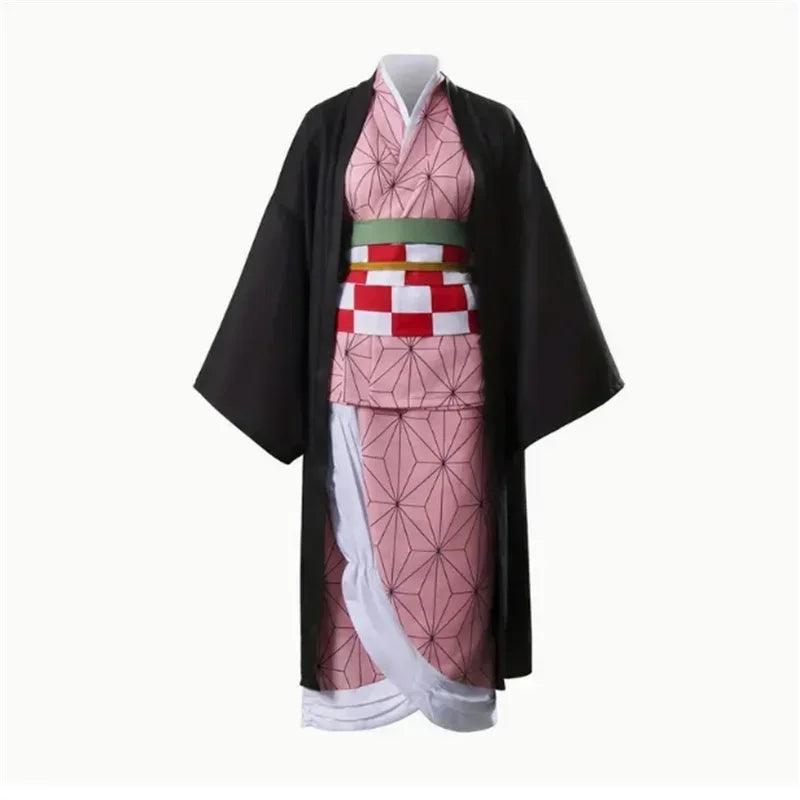 Nezuko Cosplay Costume | Polyester Cotton | Toylandeu™