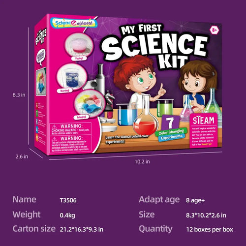 Science Experiment Kit with Magic Science, Bouncy Ball, Soap, and Gross Surprises ToylandEU.com Toyland EU