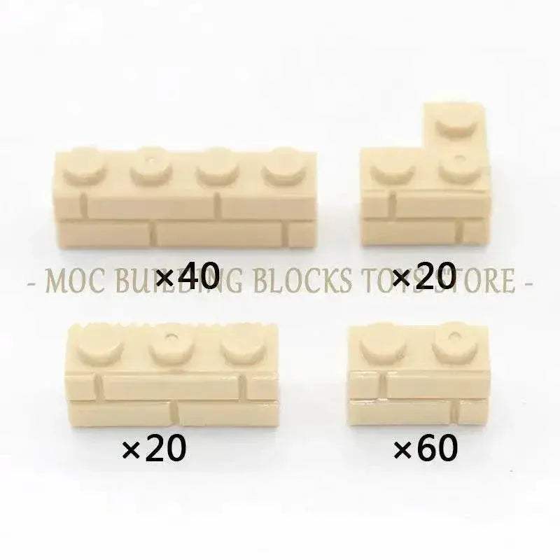 Premium Military Scene Building Set Lego Compatible With Barbed Wire Sandbags And Army Figures For Military Enthusiasts - ToylandEU