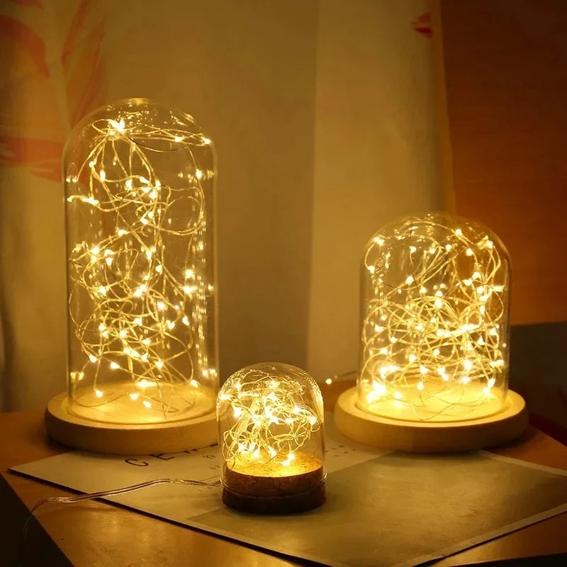 Fairy String Lights | Battery Powered | Warm White LEDs | 3 Lighting Modes Party Decor