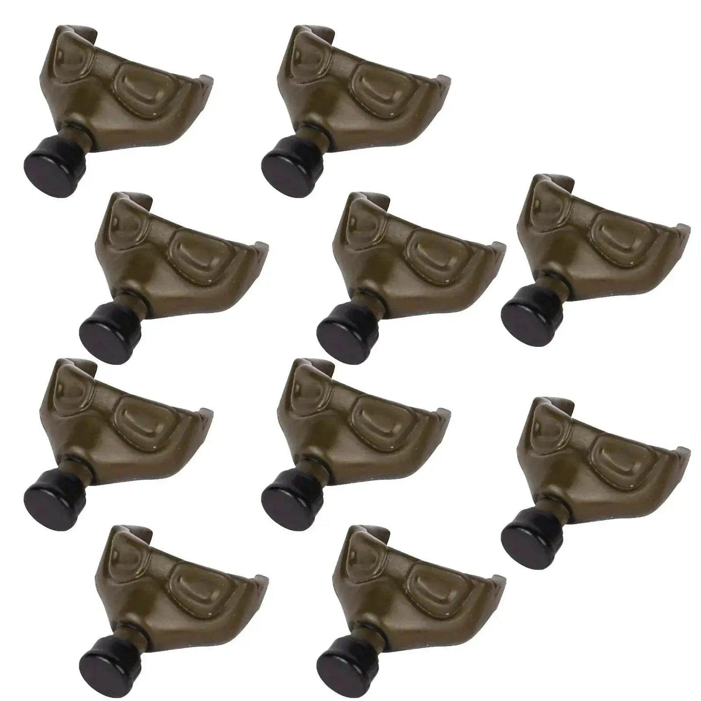 MOC WW2 Green Gas Mask German Military Soldiers Toys Gift Building Bricks MOC - ToylandEU