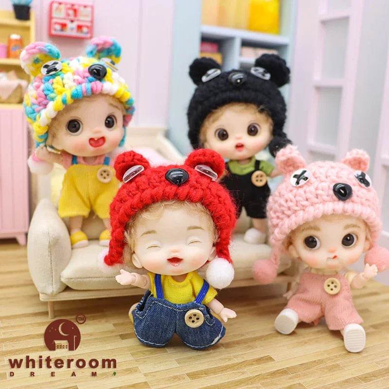 10cm BJD Mini Dolls For Girls Cute Bag Key Pendant Toys - ToylandEU