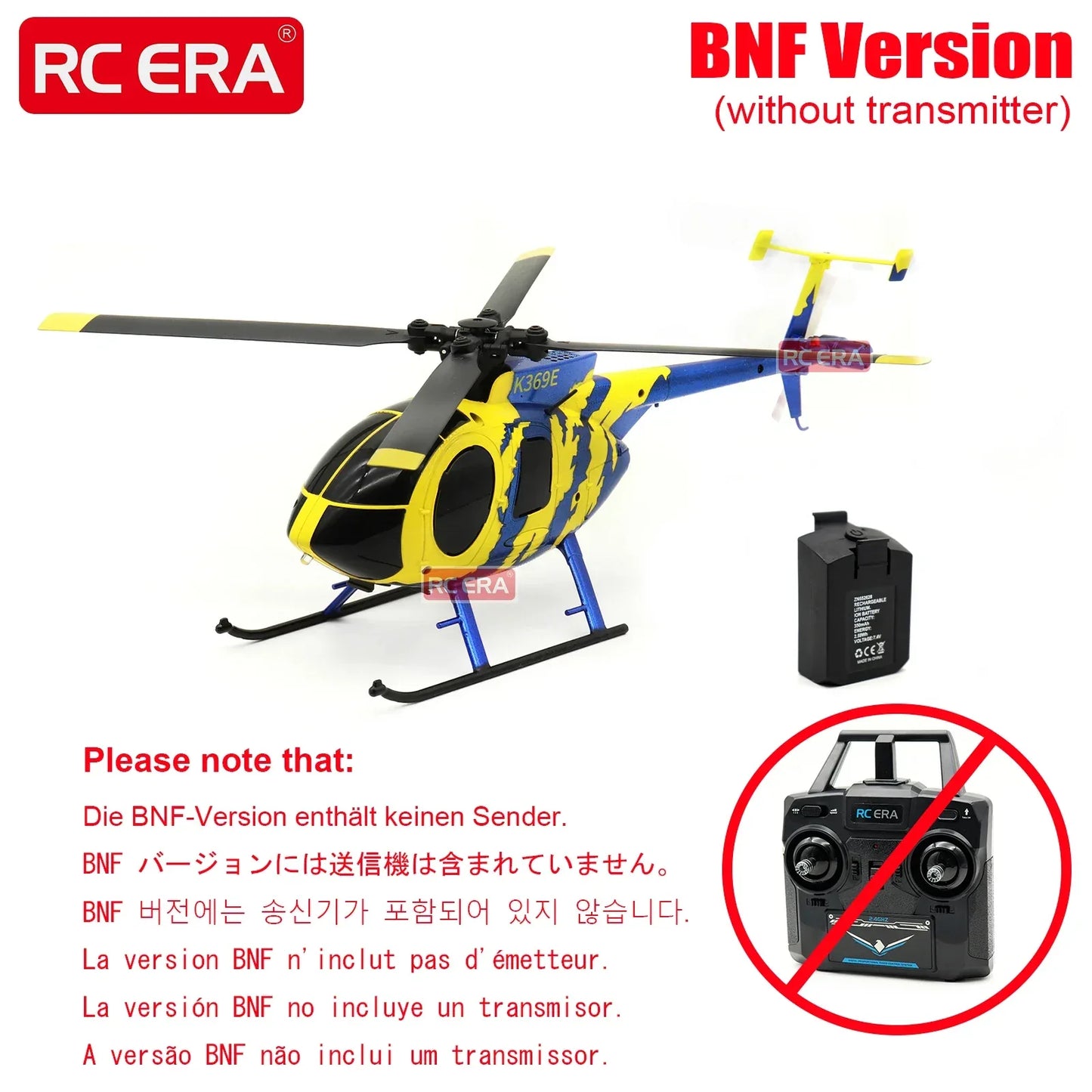 Mini MD500 RC Helicopter With Optical Flow Stabilization - ToylandEU