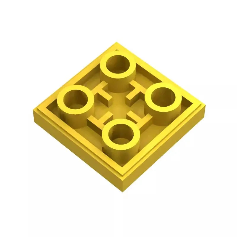 Lego Compatible Bricks | Tile Modified 2x2 Inverted | Part 11203 100 Pieces