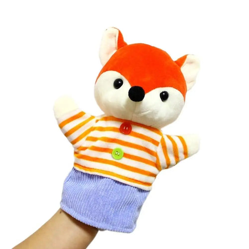 Animal Hand Finger Puppet Plush Doll - Bear and Shark Educational Toys ToylandEU.com Toyland EU