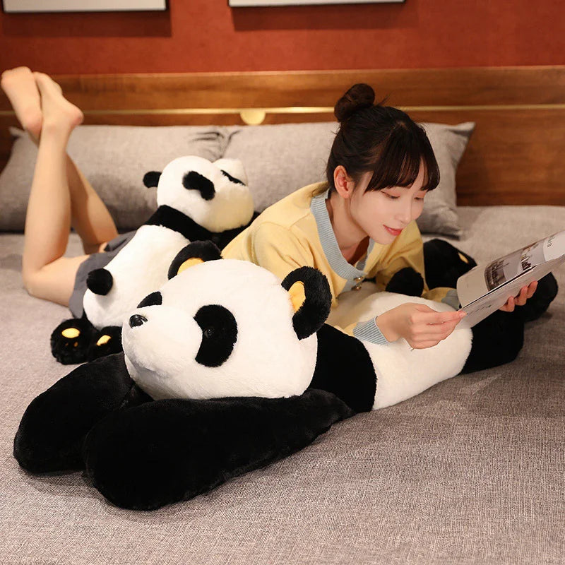 Giant Panda Plush Pillow Toy For Soft Sleep And Comfort