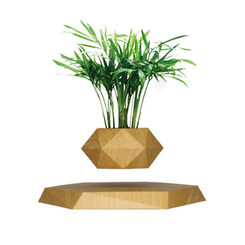 Levitating Magnetic Floating Plant Pot with Rotating Bonsai Planters ToylandEU.com Toyland EU