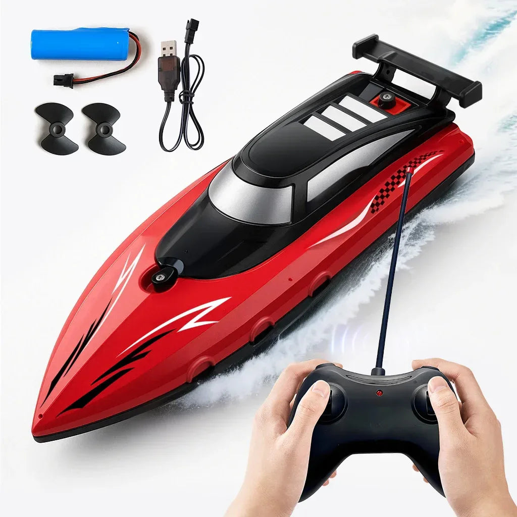 High Speed RC Racing Boat for Pool and Lake Adventures - ToylandEU