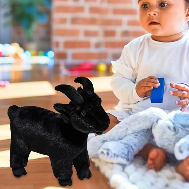 Adorable Kawaii Goat Plush Toy - Soft Stuffed Animal for Kids & Decor