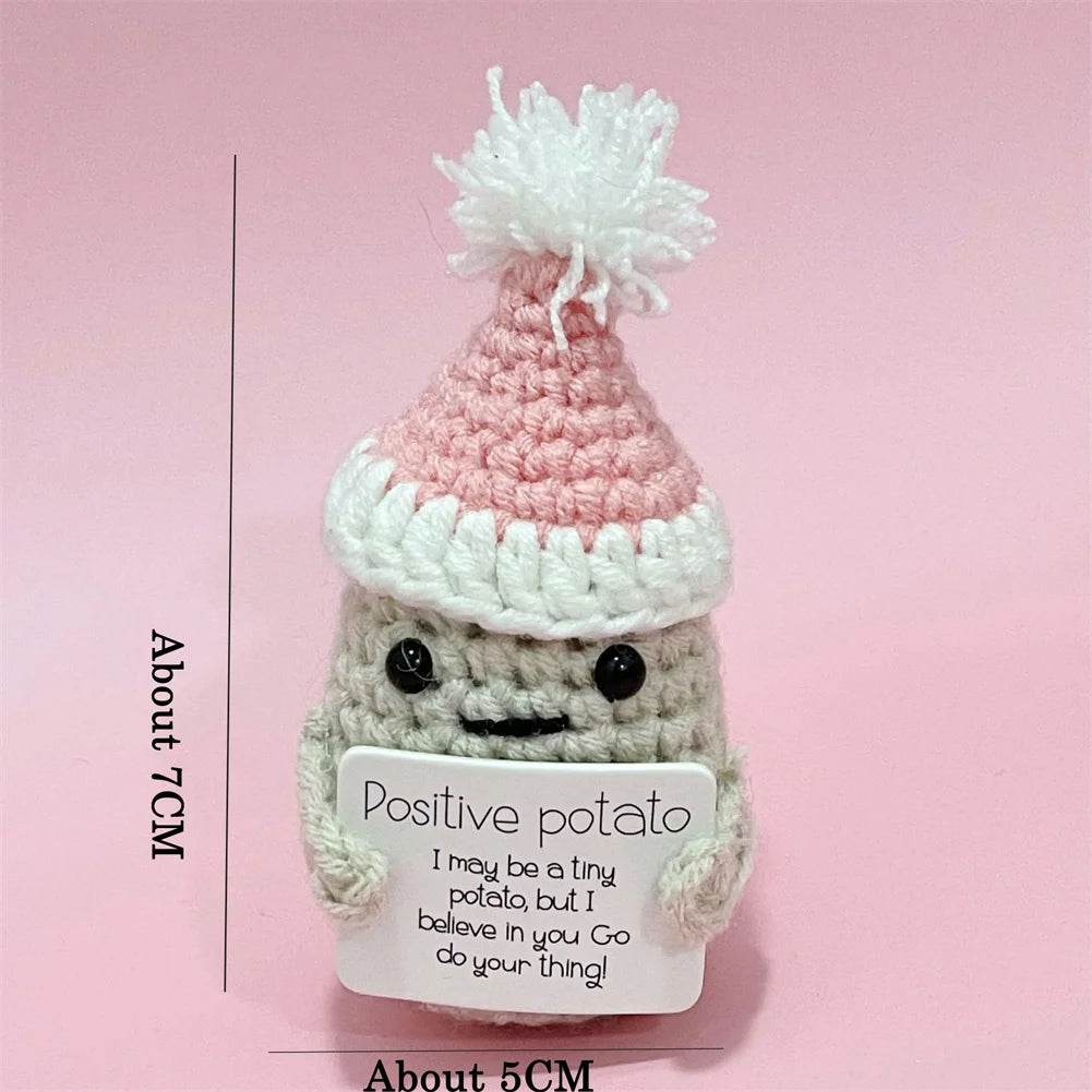 Positive Cute Potato Home Room Decor Mini Plush Doll - ToylandEU