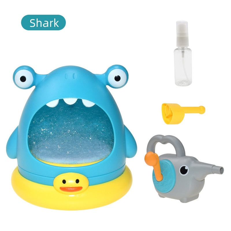 Baby Bath Toys Bubble Machine Crab Bear Duck for Kids | Bathtub Soap Automatic Bubble Maker | Bathroom Toys for Kids Toyland EU Toyland EU