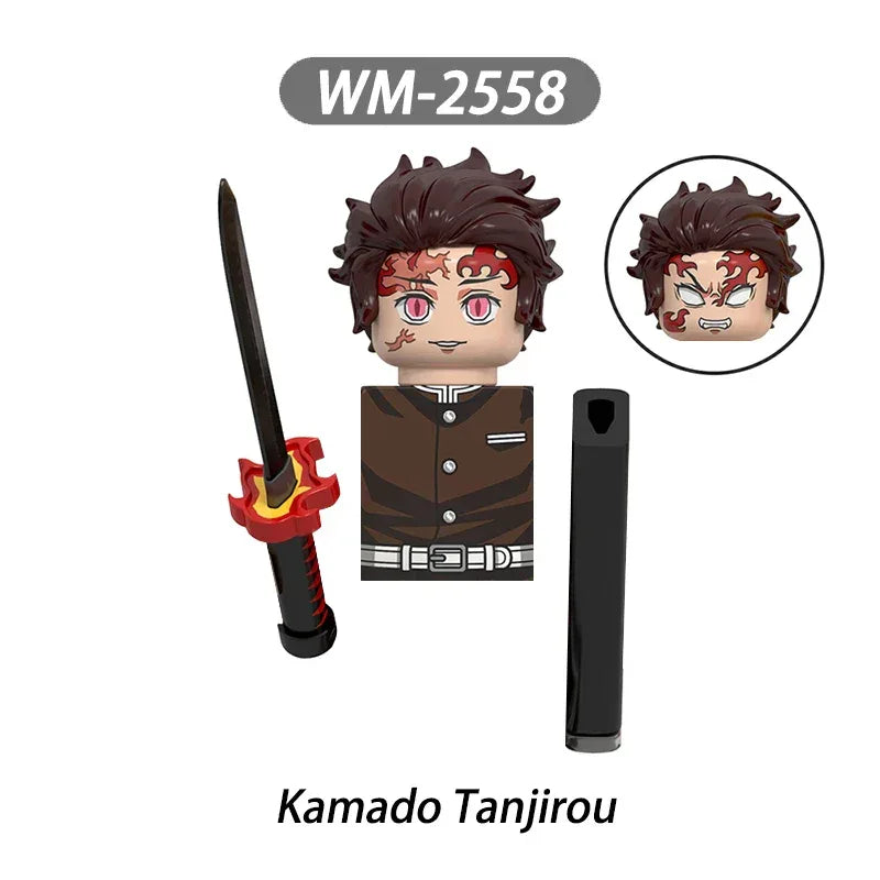 Anime Action Figures Building Blocks Set With Special Effects