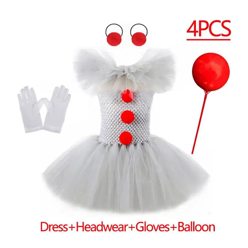 Girls Joker Costume | Polyester Tutu | Toylandeu™