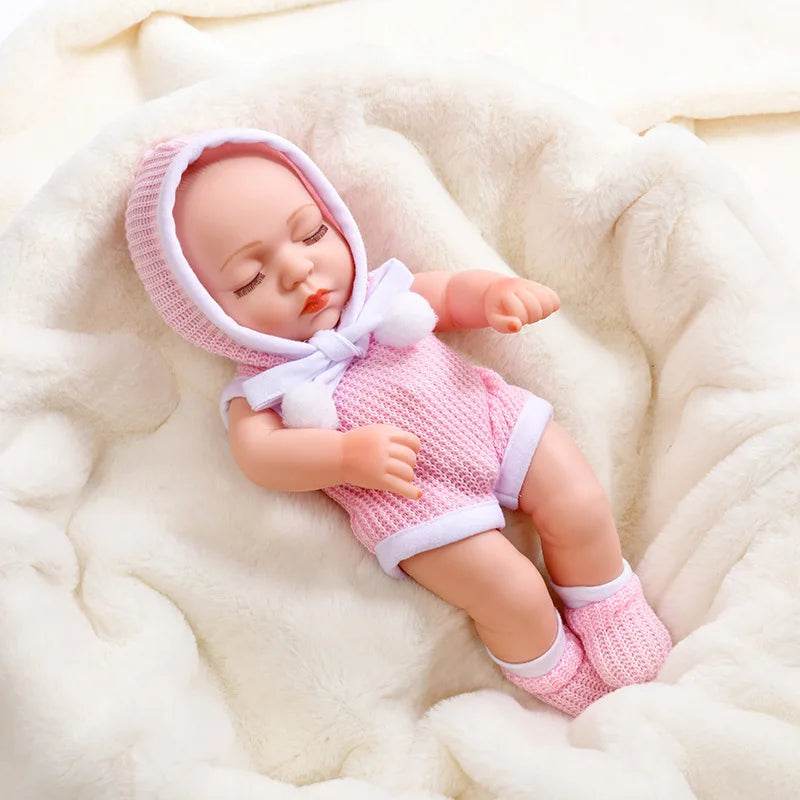 Realistic Reborn Baby Doll 30cm Full Body Vinyl For Girls - ToylandEU