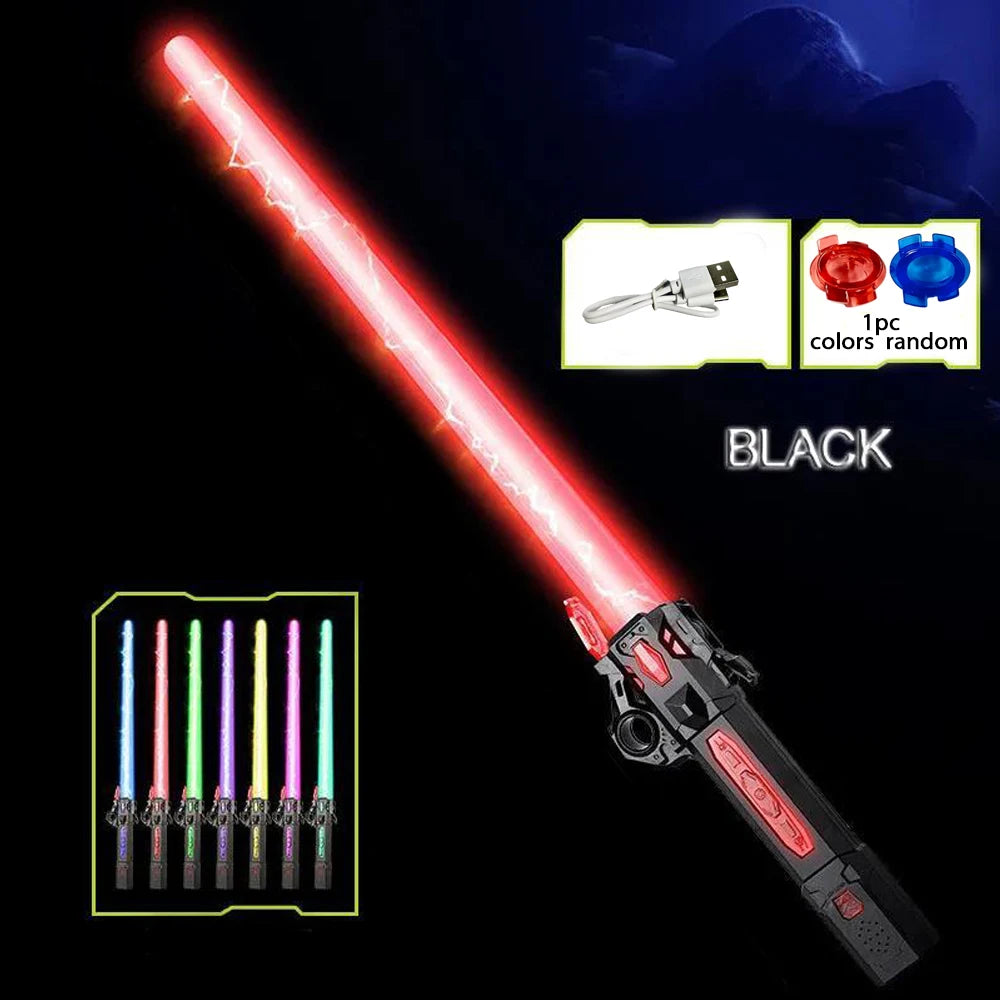 Kids Telescopic Glow Sword | 70Cm Extendable | LED Effects | Ages 3-12