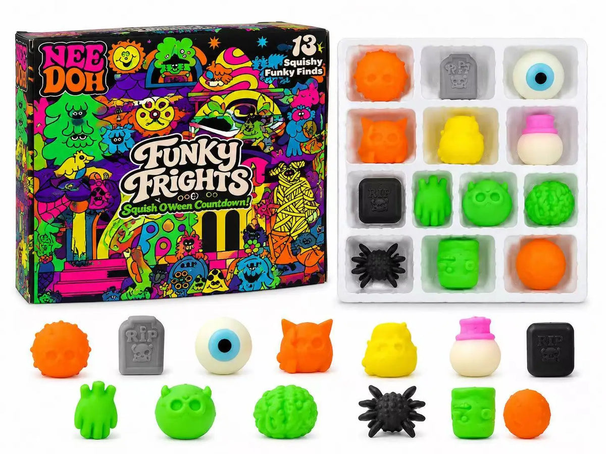 Advent Calendar | 24 Day Treasure Hunt Squishy Blind Box | Surprise Fidget Toys | Holiday Party Gift For Kids