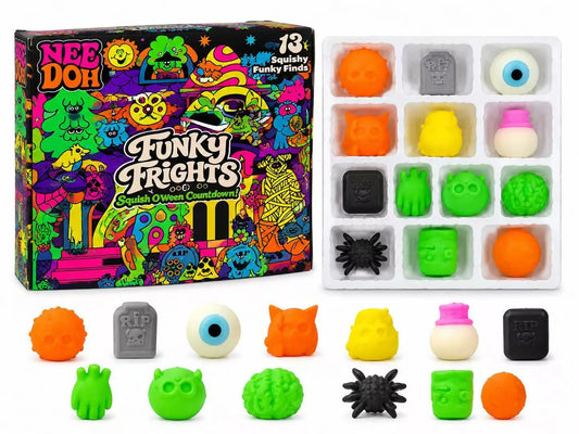 Advent Calendar | 24 Day Treasure Hunt Squishy Blind Box | Surprise Fidget Toys | Holiday Party Gift For Kids
